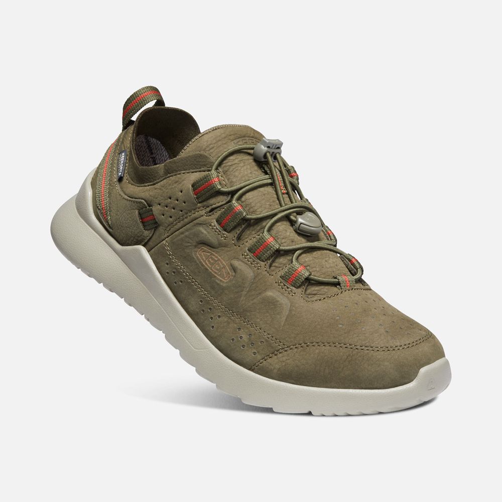 Baskets Keen Homme Vert Olive | Highland Waterproof | GZSUK-9631